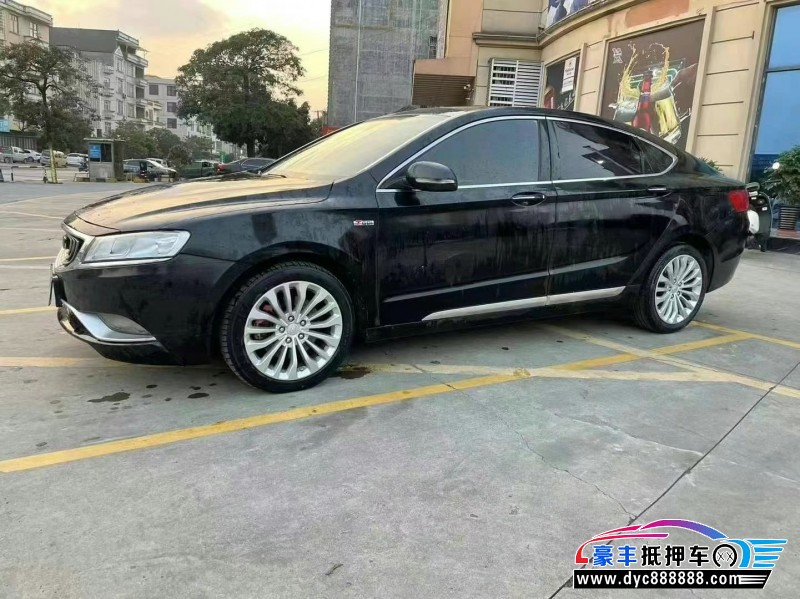 16年吉利博瑞轿车抵押车出售