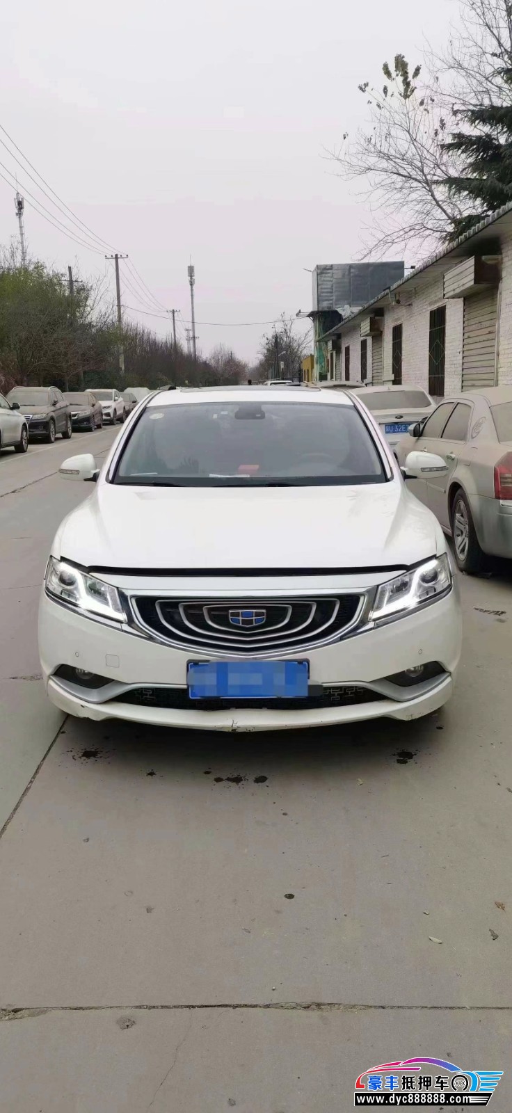 17年吉利博瑞轿车抵押车出售