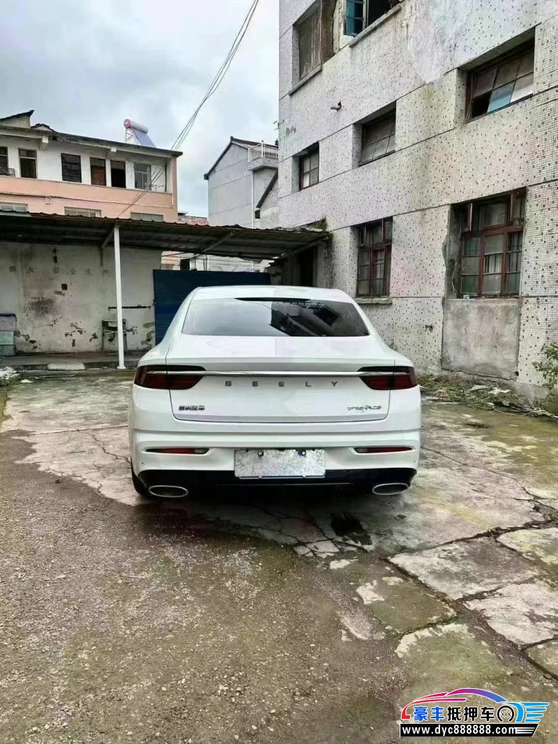 22年吉利星瑞轿车抵押车出售