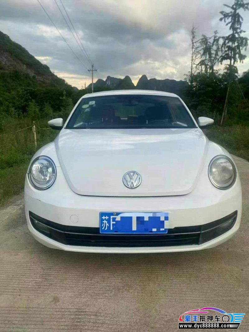 15年大众甲壳虫轿车抵押车出售