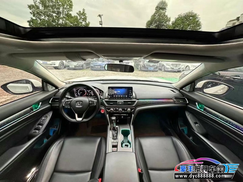 19年本田雅阁轿车抵押车出售