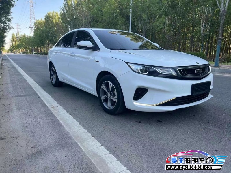 19年吉利帝豪GL轿车抵押车出售