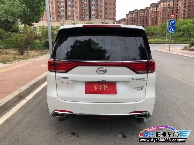 18年传祺M8轿车抵押车出售