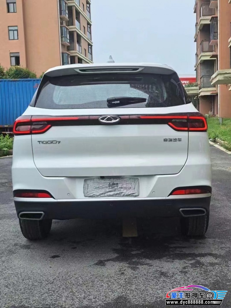 24年奇瑞瑞虎7轿车抵押车出售