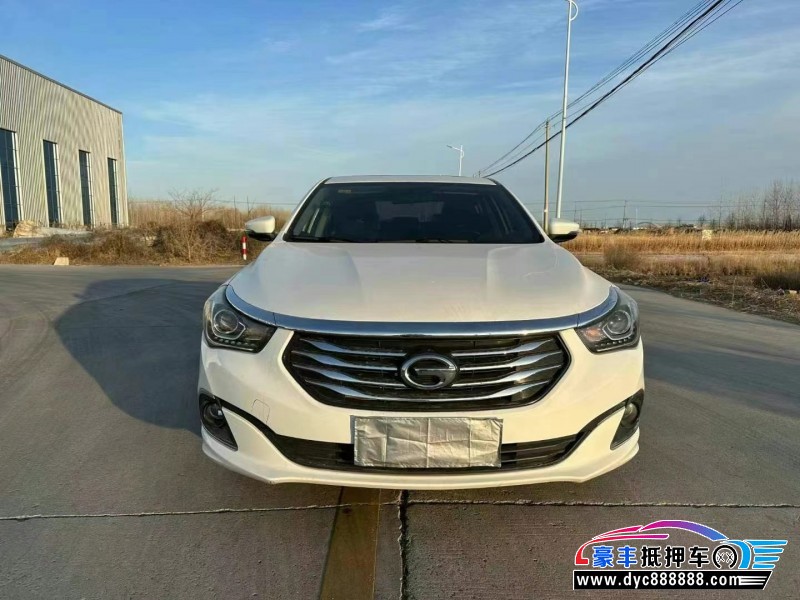 17年传祺GA6轿车抵押车出售