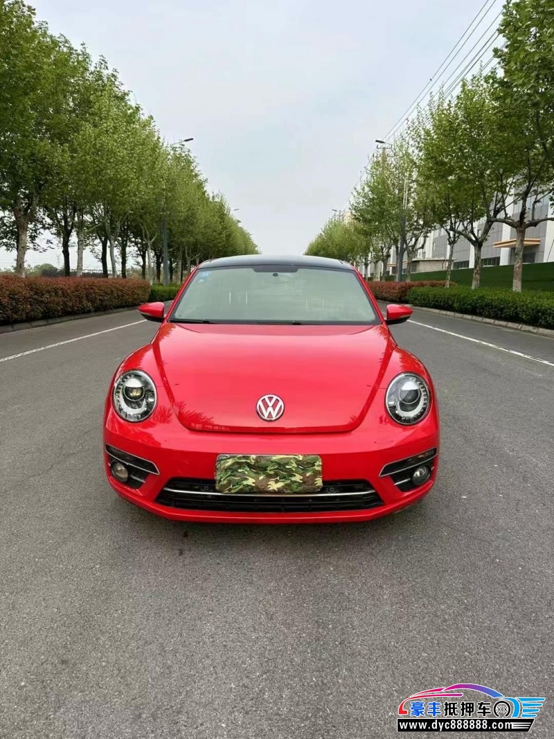 17年大众甲壳虫轿车抵押车出售