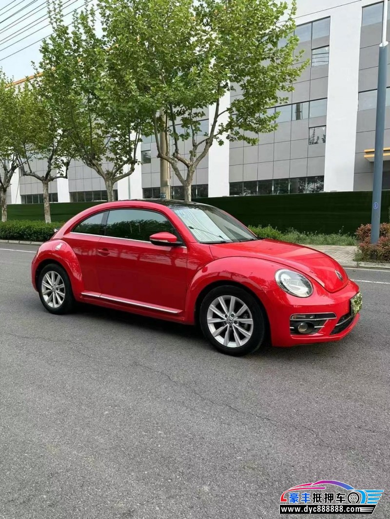 17年大众甲壳虫轿车抵押车出售