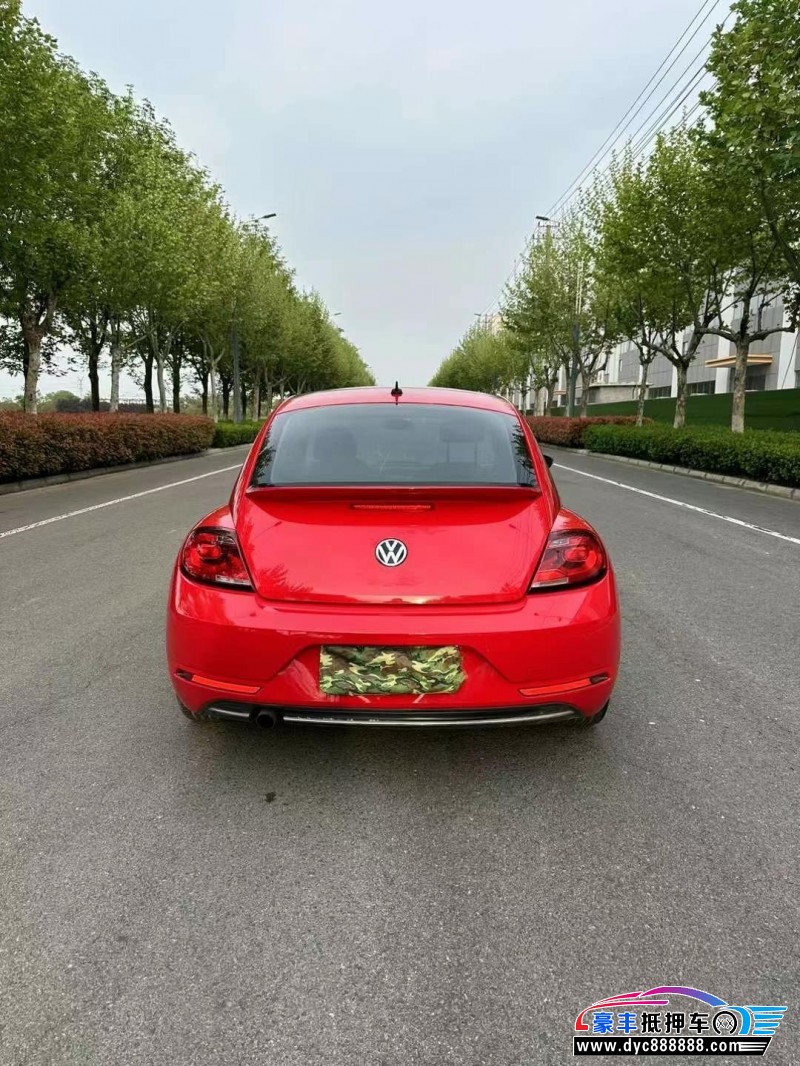 17年大众甲壳虫轿车抵押车出售