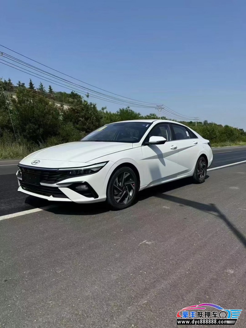 24年现代伊兰特轿车抵押车出售