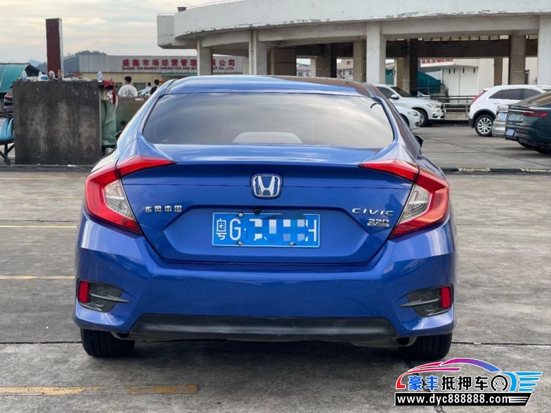 18年本田思域轿车抵押车出售