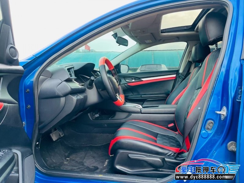 18年本田思域轿车抵押车出售