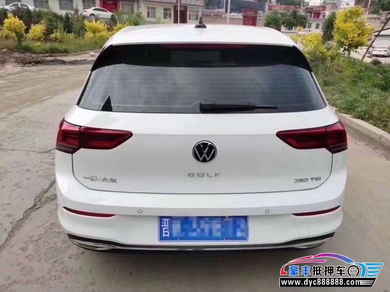 23年大众高尔夫轿车抵押车出售