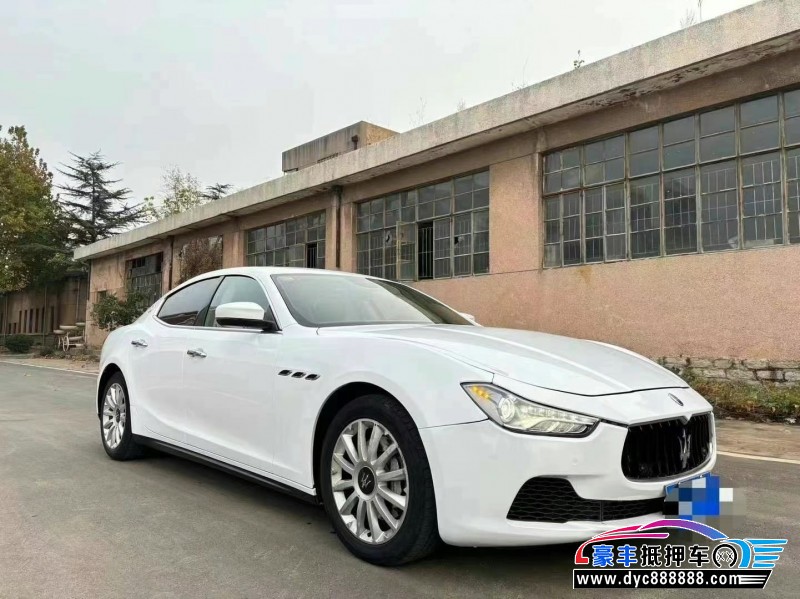 17年玛莎拉蒂Ghibli轿车抵押车出售