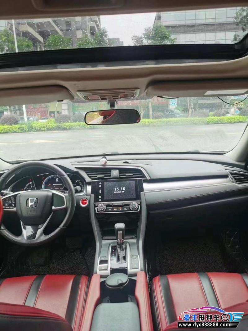 19年本田思域轿车抵押车出售
