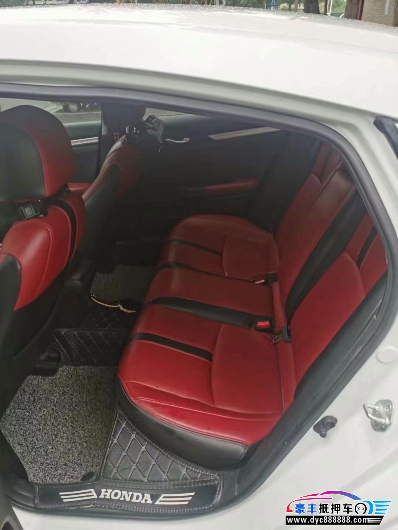 19年本田思域轿车抵押车出售