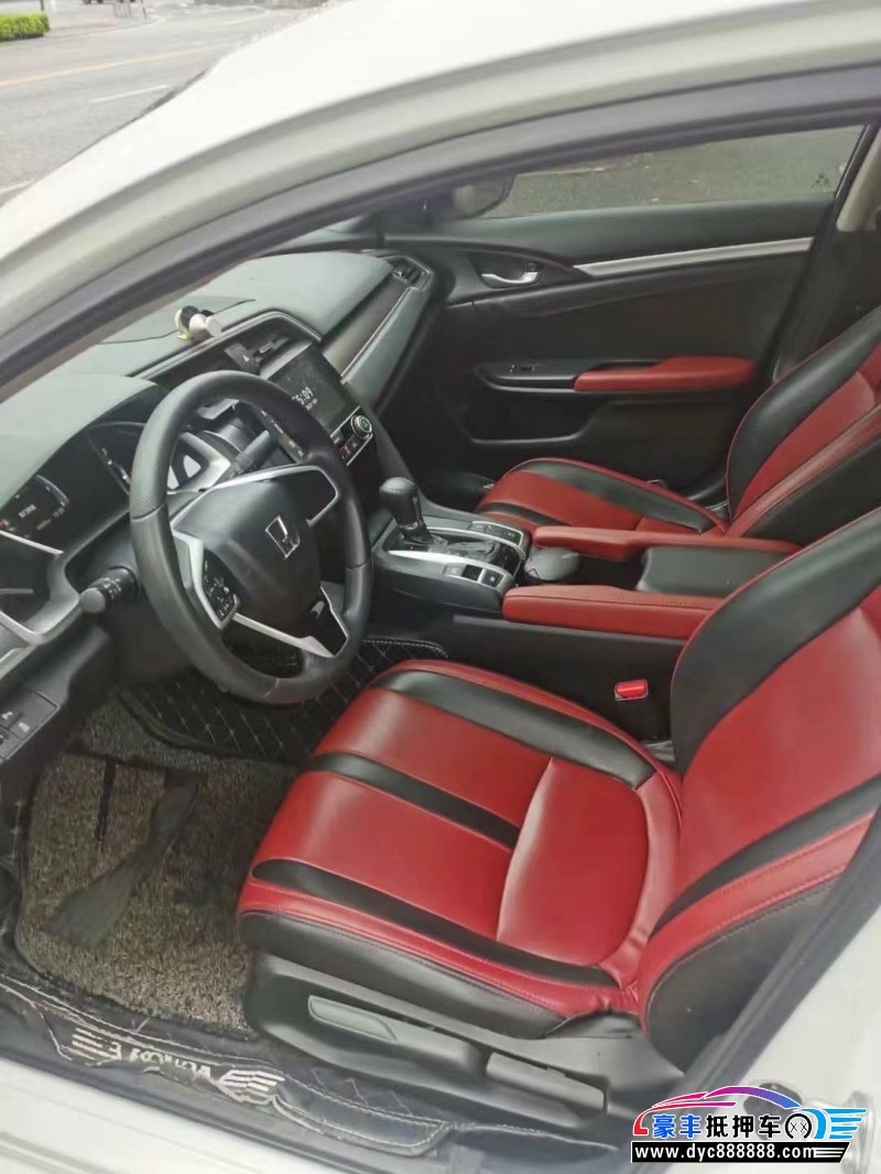 19年本田思域轿车抵押车出售