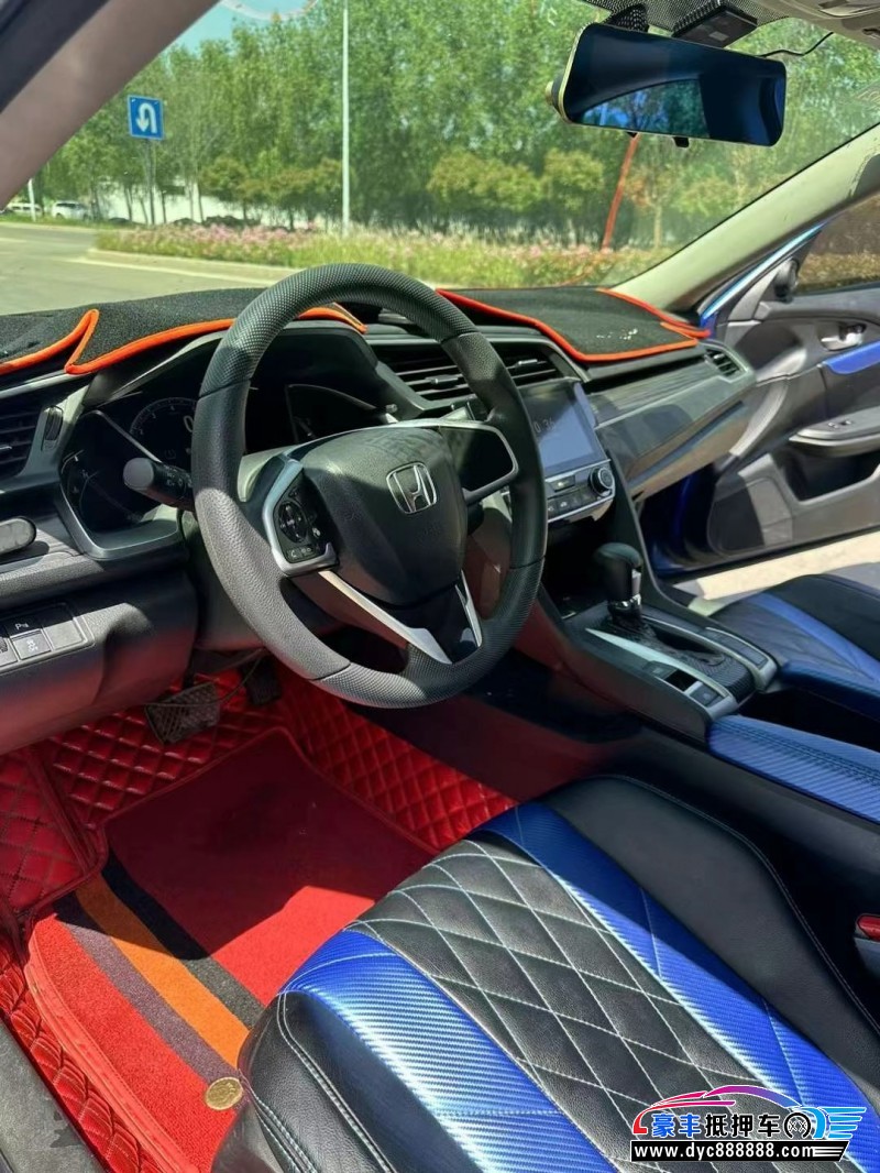 19年本田思域轿车抵押车出售