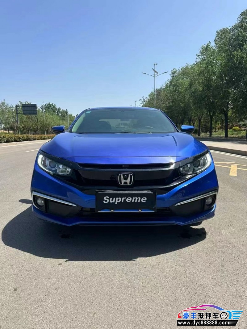 19年本田思域轿车抵押车出售