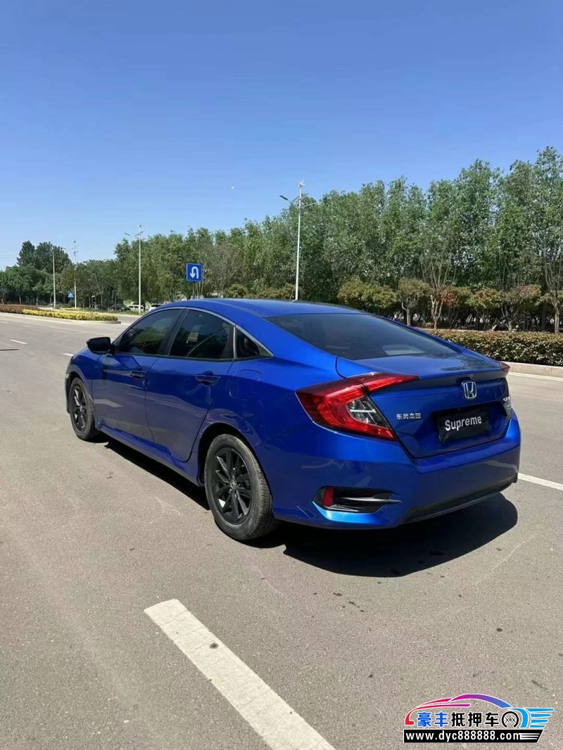 19年本田思域轿车抵押车出售