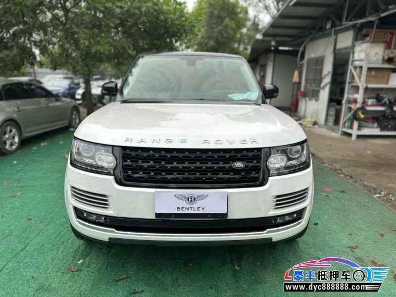 13年路虎揽胜行政轿车抵押车出售