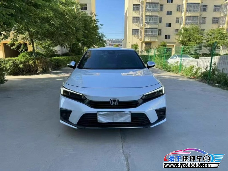 23年本田思域轿车抵押车出售