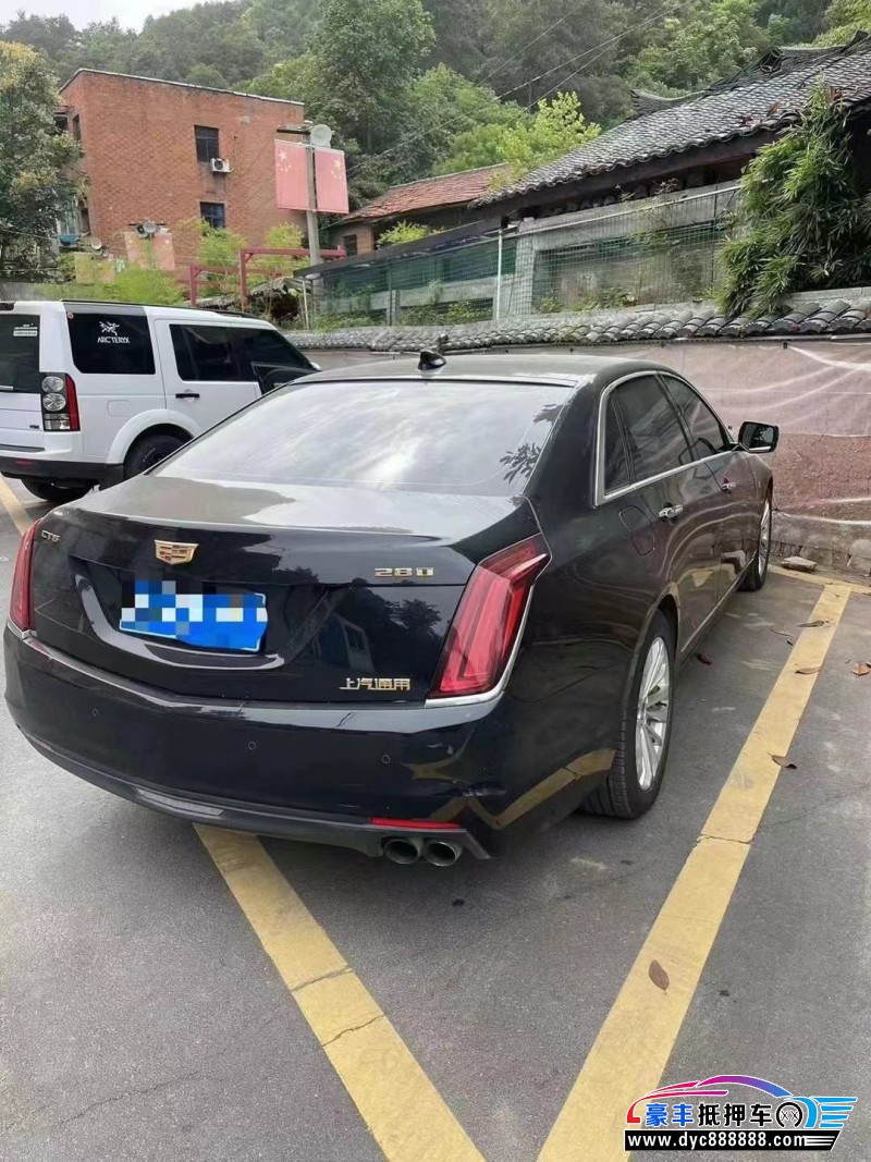18年凯迪拉克CT6轿车抵押车出售