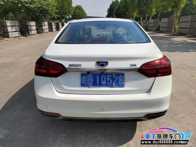 18年吉利帝豪轿车抵押车出售
