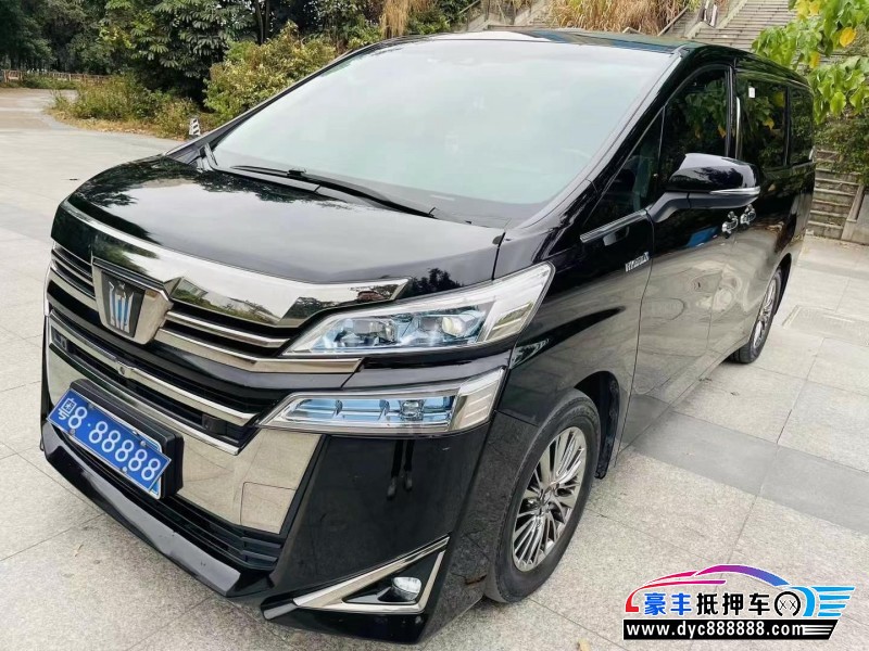 21年丰田威尔法轿车抵押车出售