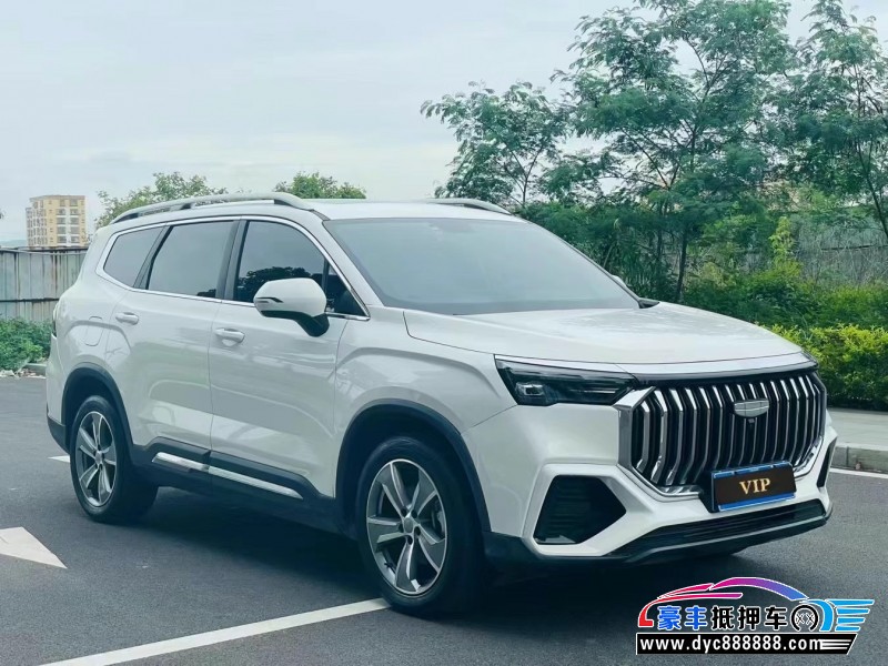 23年吉利豪越轿车抵押车出售