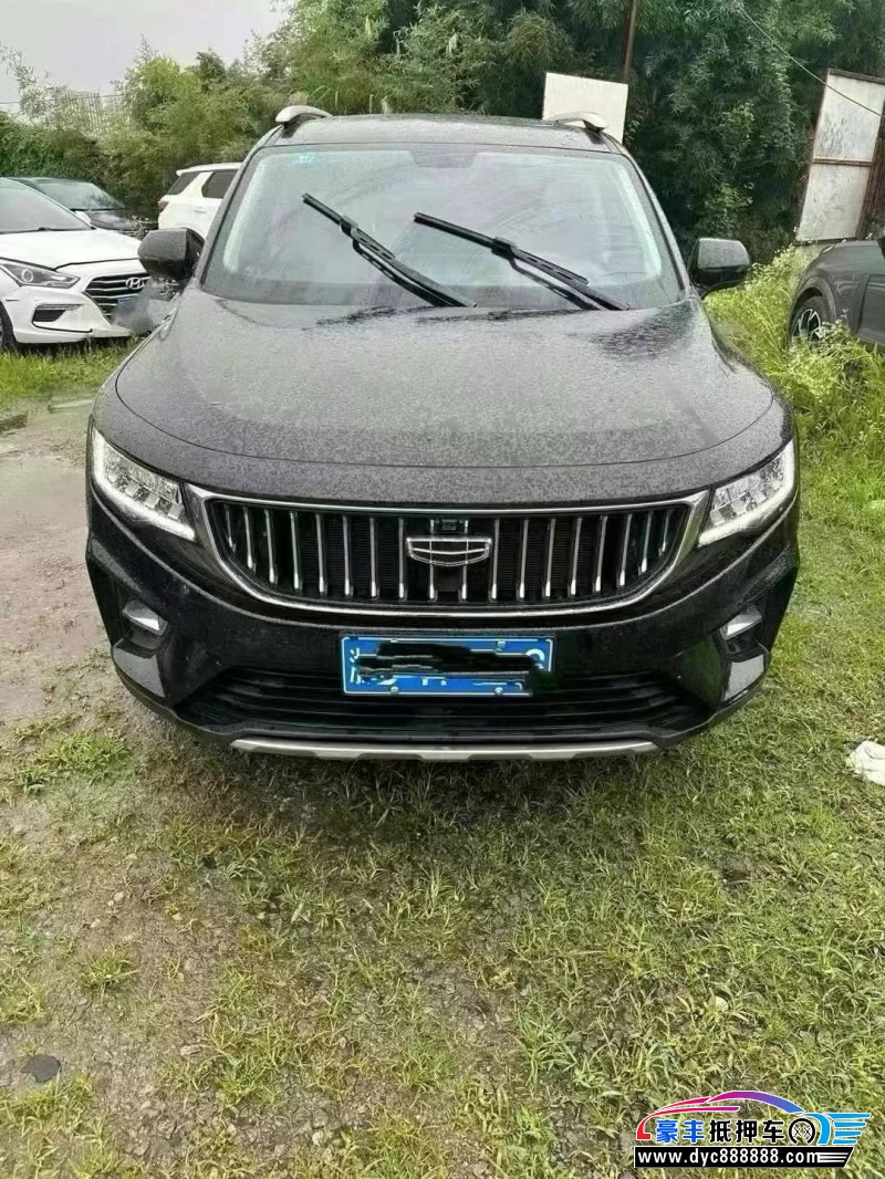 22年吉利豪越轿车抵押车出售