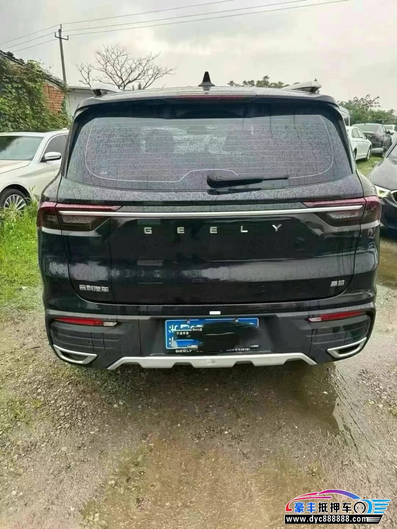 22年吉利豪越轿车抵押车出售