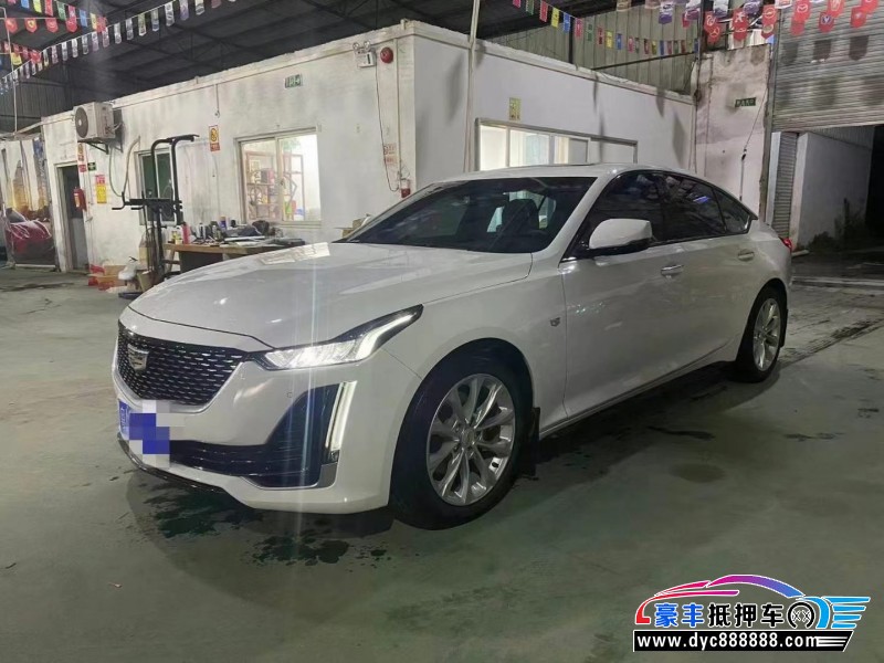 22年凯迪拉克CT5轿车抵押车出售