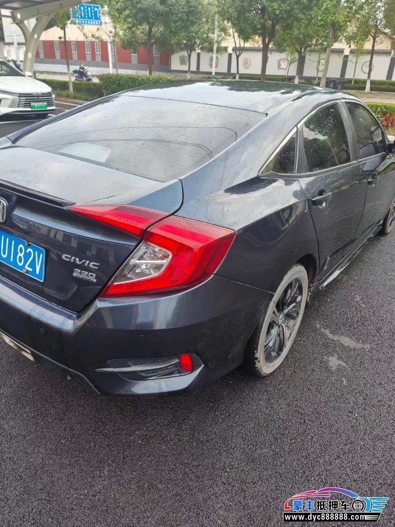 19年本田思域轿车抵押车出售