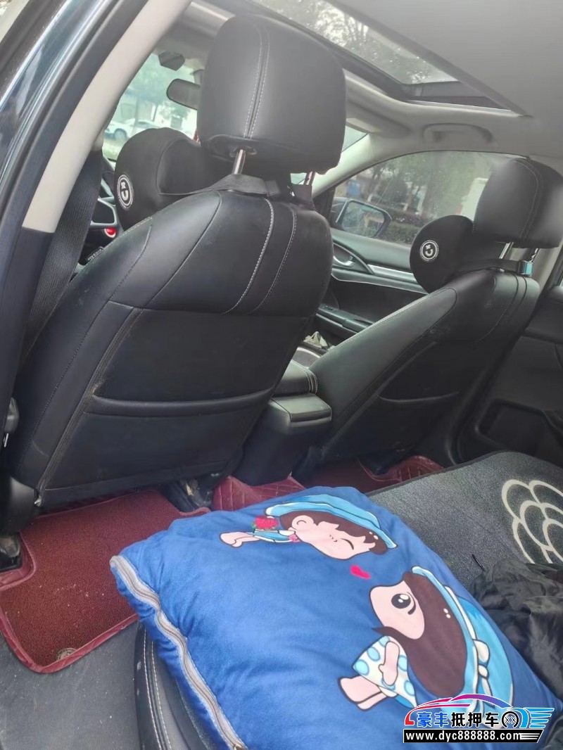 19年本田思域轿车抵押车出售