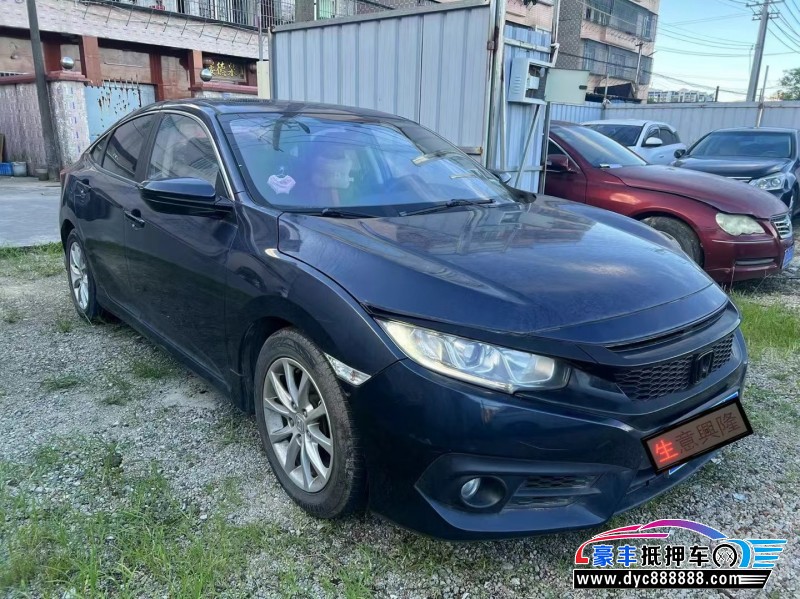 18年本田思域轿车抵押车出售