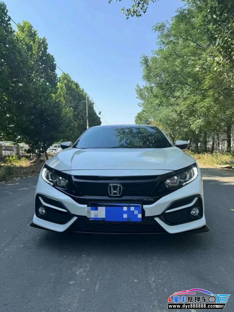 22年本田思域轿车抵押车出售