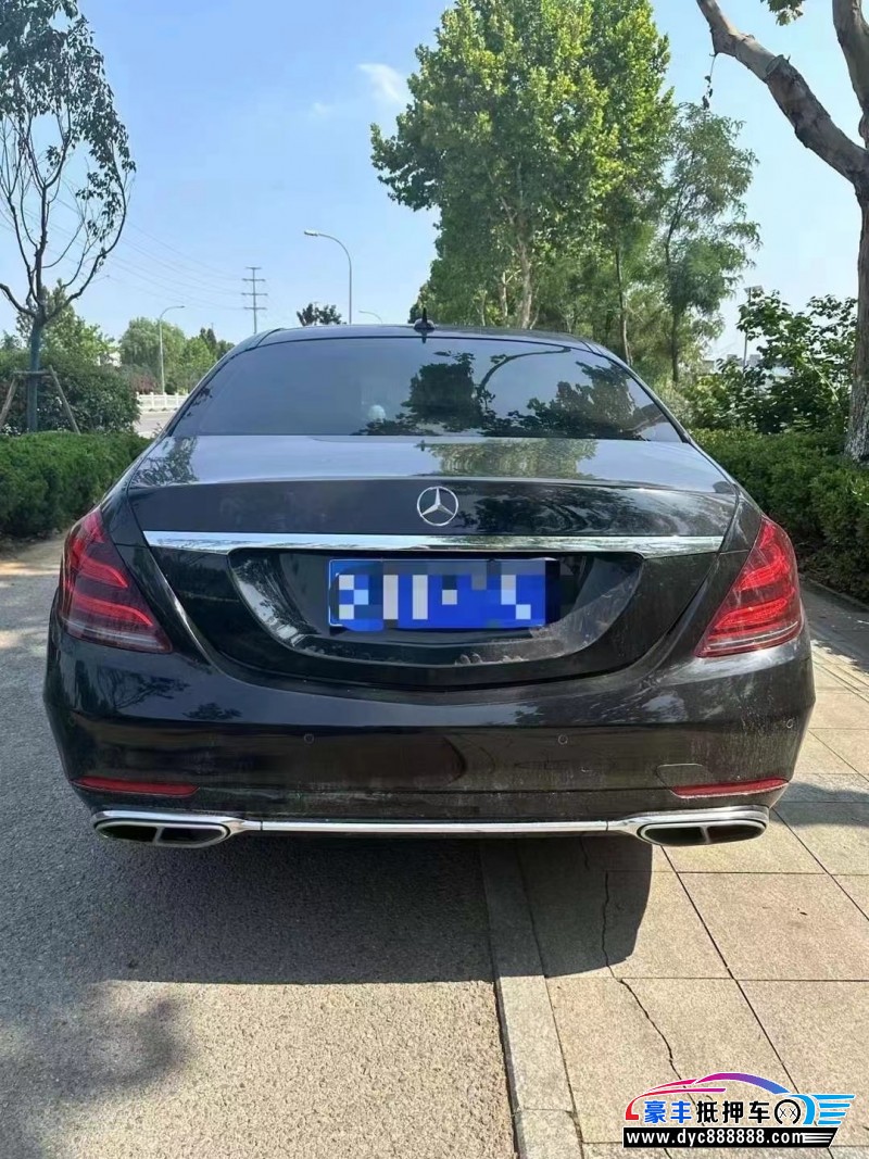 18年奔驰S轿车抵押车出售