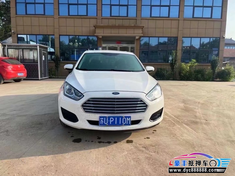 19年福特福睿斯轿车抵押车出售