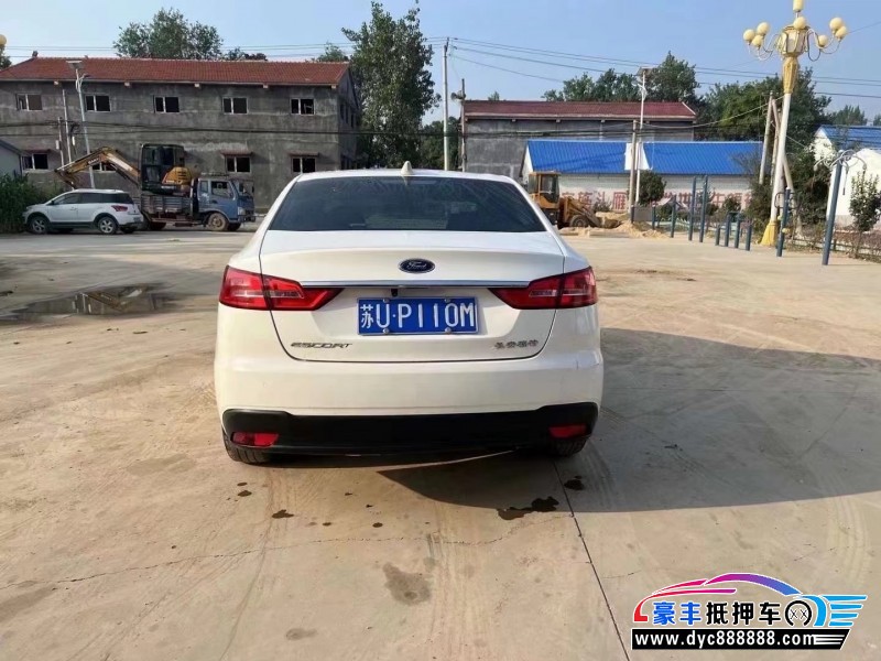 19年福特福睿斯轿车抵押车出售