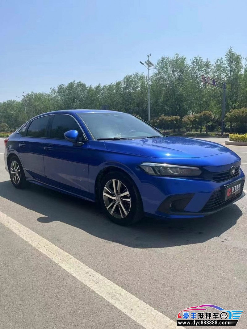 21年本田思域轿车抵押车出售