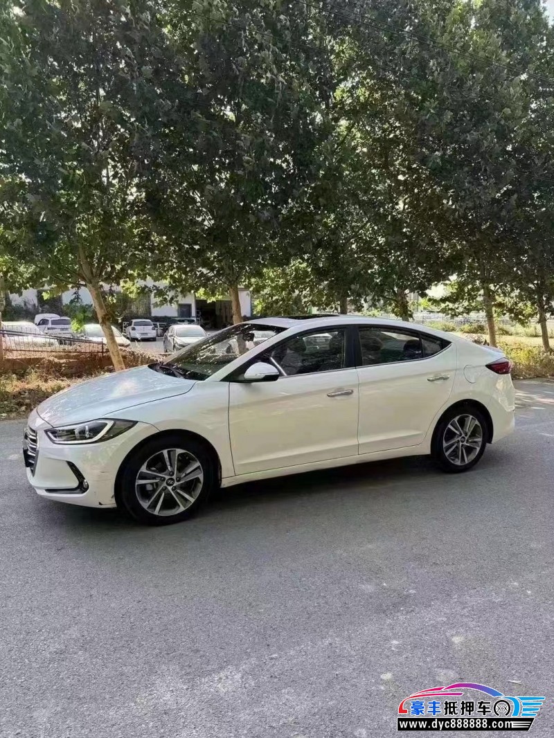 18年现代领动轿车抵押车出售