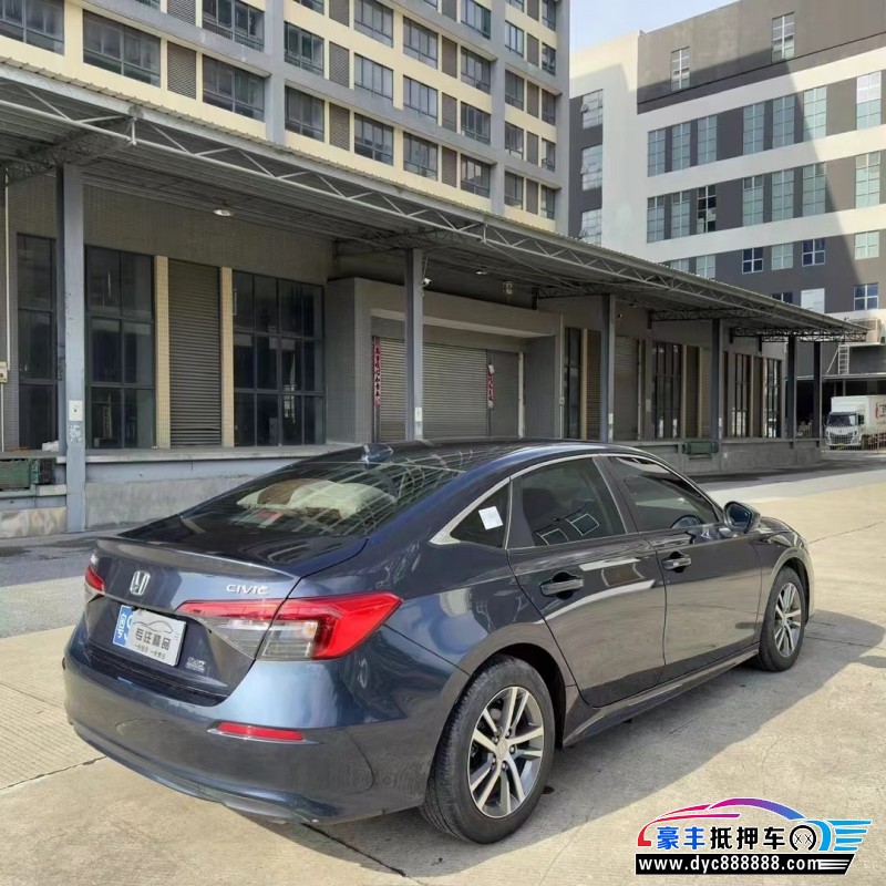 23年本田思域轿车抵押车出售