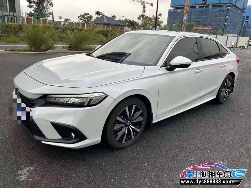 23年本田思域轿车抵押车出售