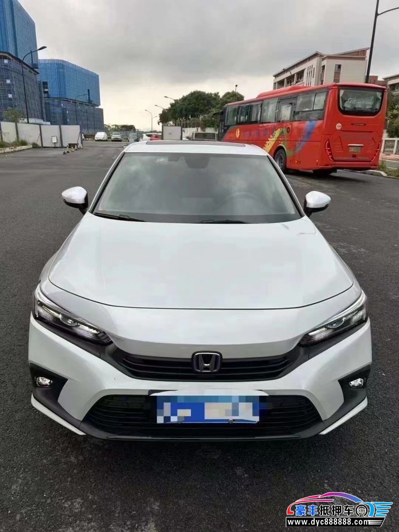 23年本田思域轿车抵押车出售