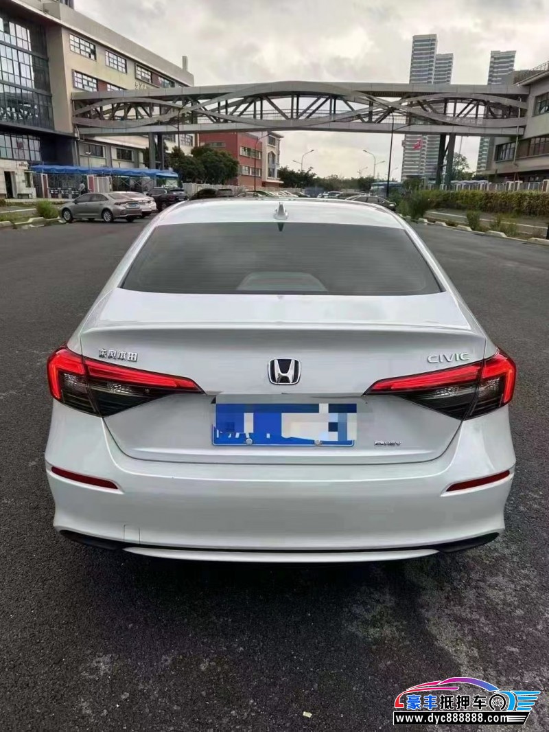 23年本田思域轿车抵押车出售