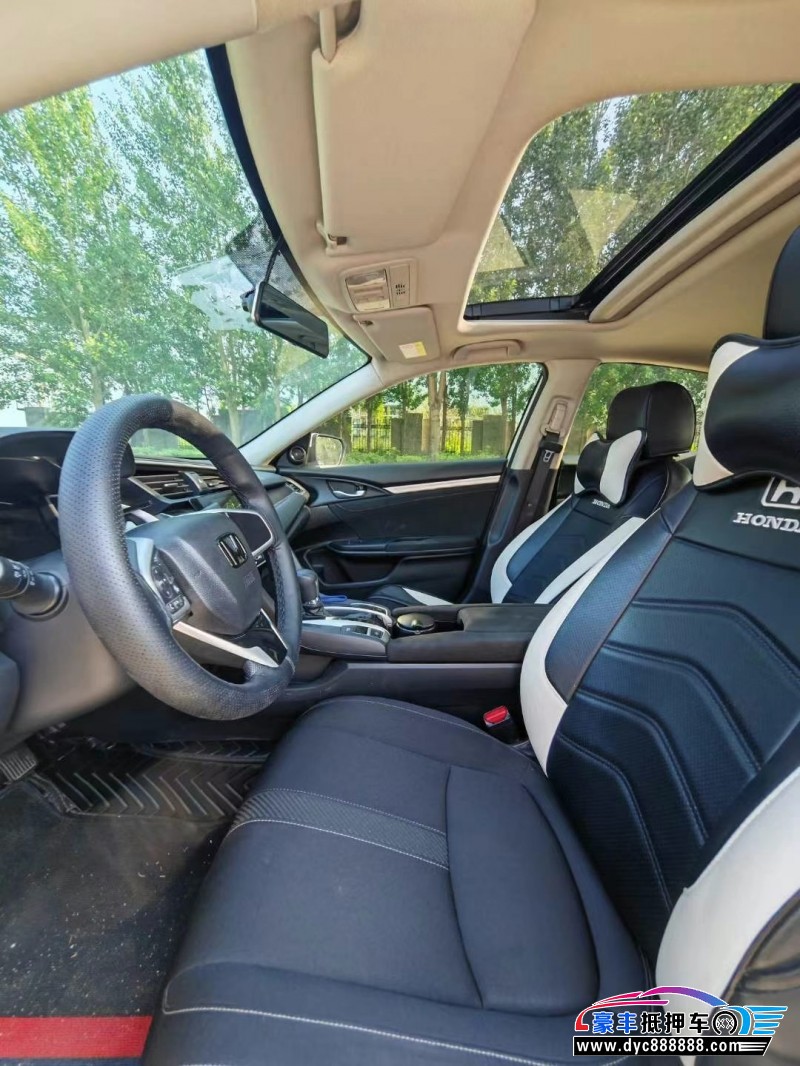 19年本田思域轿车抵押车出售