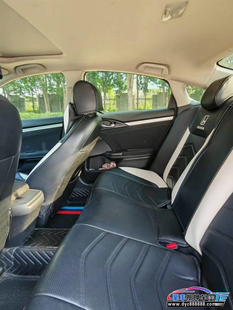 19年本田思域轿车抵押车出售