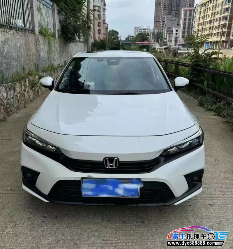 24年本田思域轿车抵押车出售