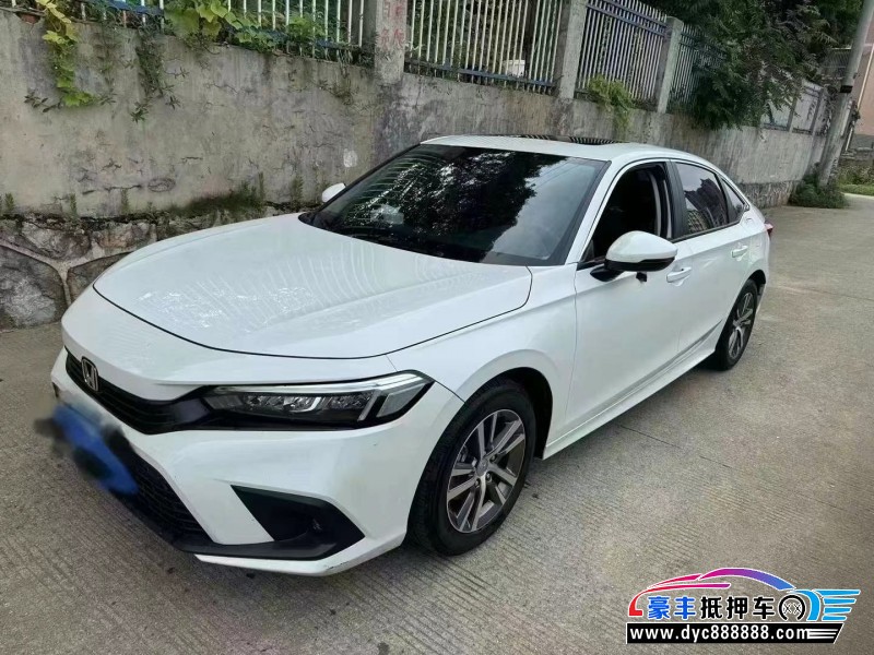 24年本田思域轿车抵押车出售