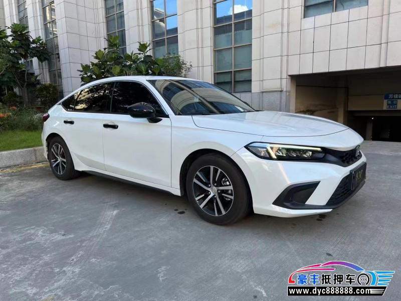 23年本田思域轿车抵押车出售